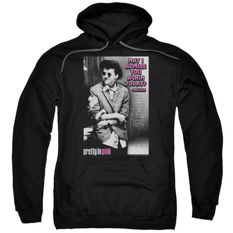 Pretty In Pink/admire-adult Pull-over Hoodie-black
