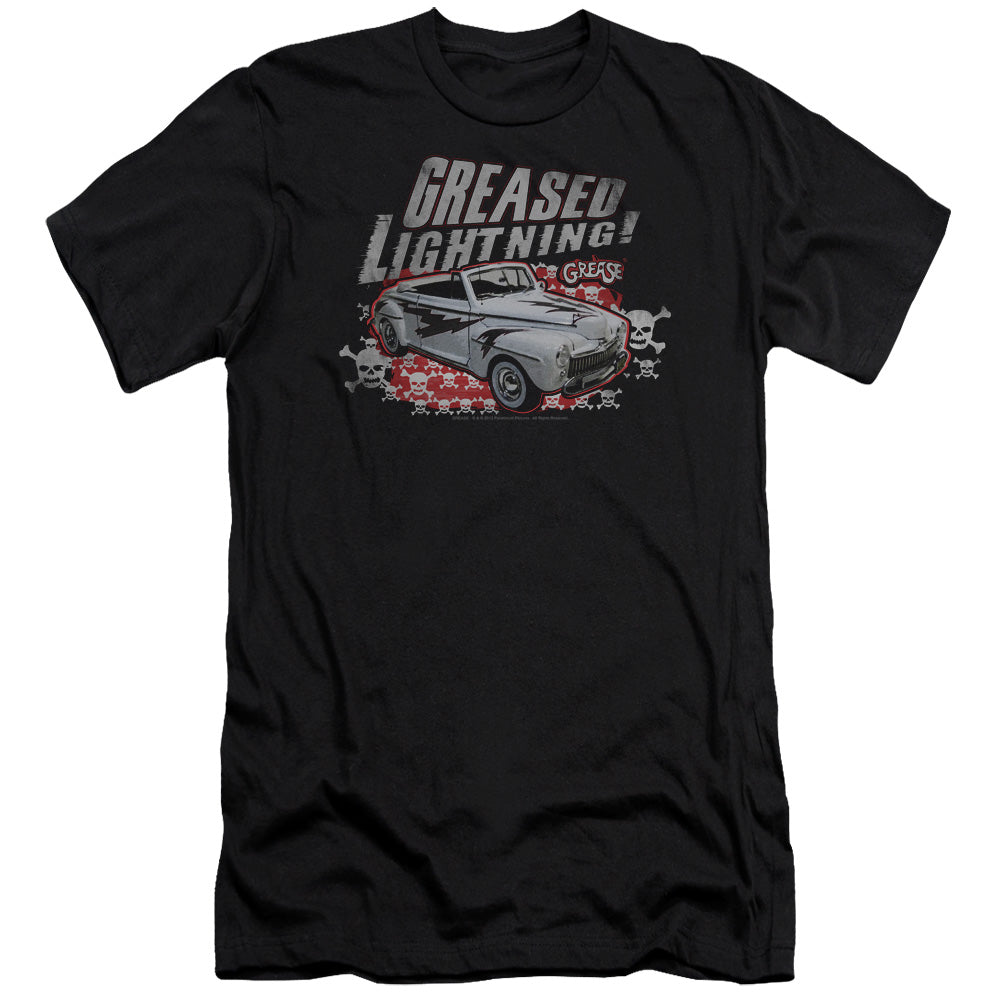 Grease/greased Lightening-premuim Canvas Adult Slim Fit 30/1-black