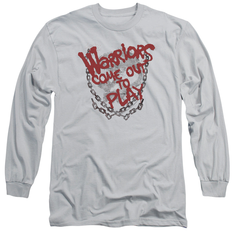 Warriors/come Out And Play - L/s Adult 18/1 - Silver
