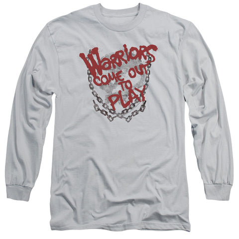 Warriors/come Out And Play - L/s Adult 18/1 - Silver