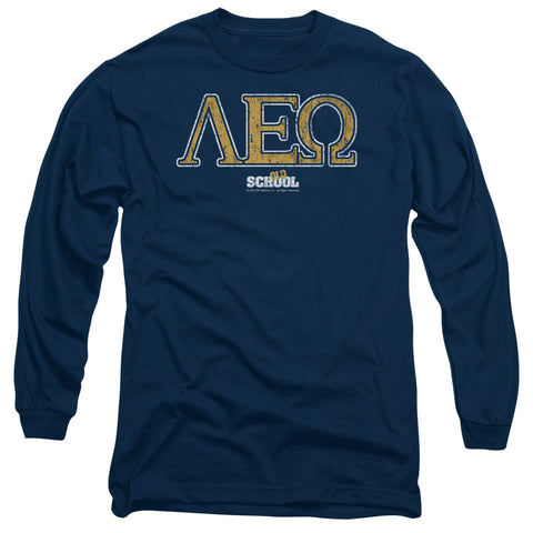 Old School/leo - L/s Adult 18/1 - Navy