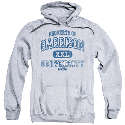 Old School/property Of Harrison-adult Pull-over Hoodie-athletic Heather