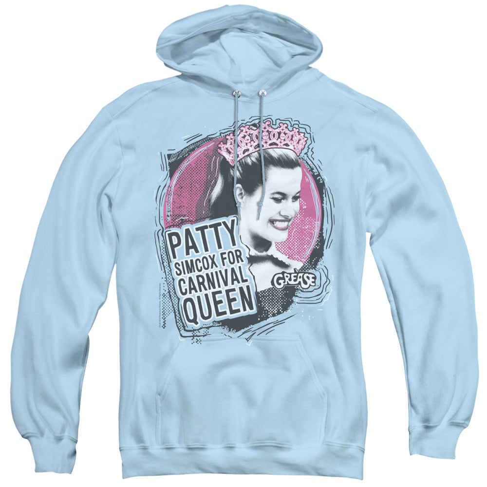 Grease/carnival Queen - Adult Pull-over Hoodie - Light Blue
