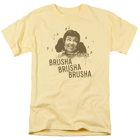Grease/brusha Brusha Brusha - S/s Adult 18/1 - Banana