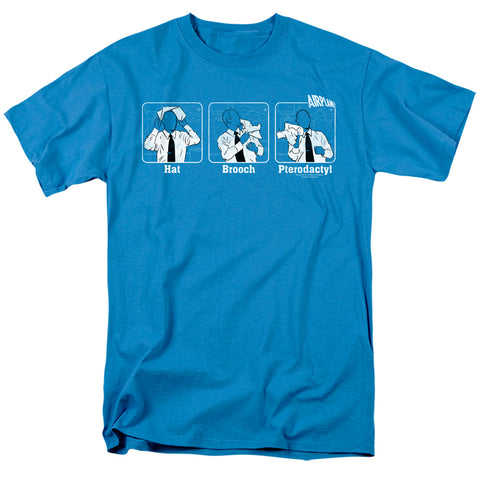 Airplane/johnny Improv - S/s Adult 18/1 - Turquoise