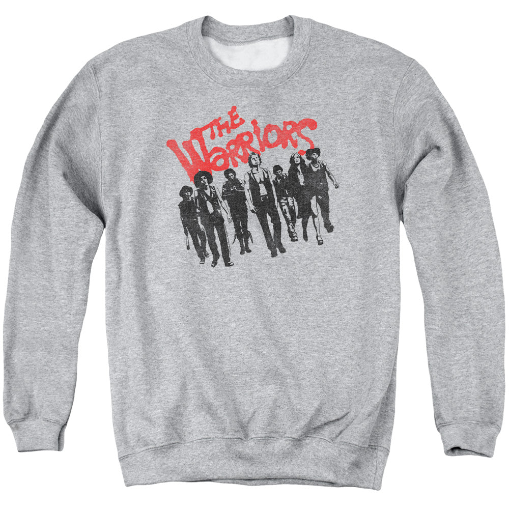 Warriors/the Gang - Adult Crewneck Sweatshirt - Athletic Heather