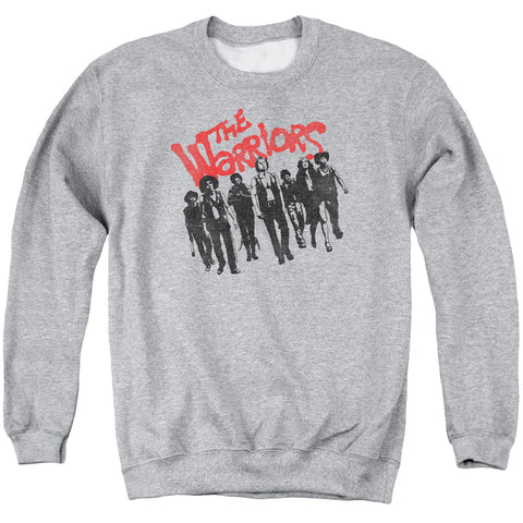 Warriors/the Gang - Adult Crewneck Sweatshirt - Athletic Heather