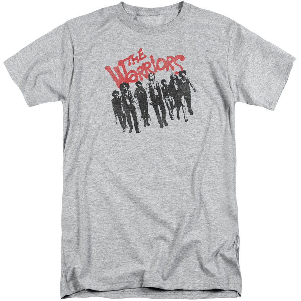 Warriors/the Gang-s/s Adult Tall-athletic Heather