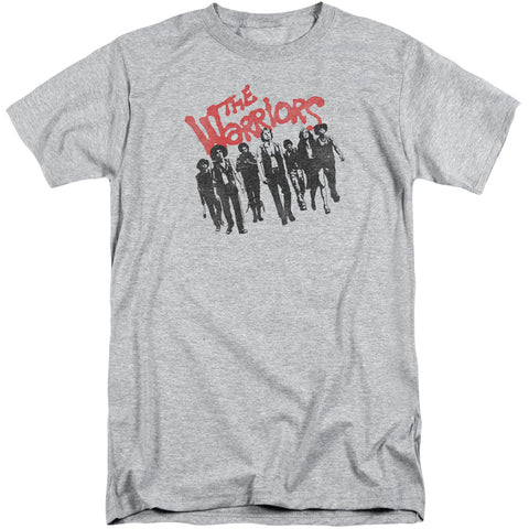 Warriors/the Gang-s/s Adult Tall-athletic Heather