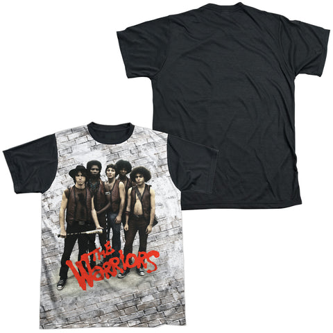 Warriors/pose-s/s Adult White Front Black Back  -white