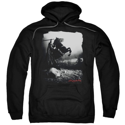 Sleepy Hollow/foggy Night-adult Pull-over Hoodie-black