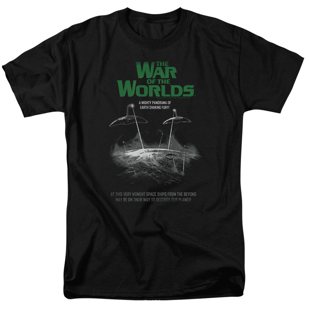 War Of The Worlds/attack Poster-s/s Adult 18/1-black