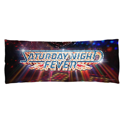 SATURDAY NIGHT FEVER-DANCE FLOOR - MICROFIBER BODY PILLOW - 18x54
