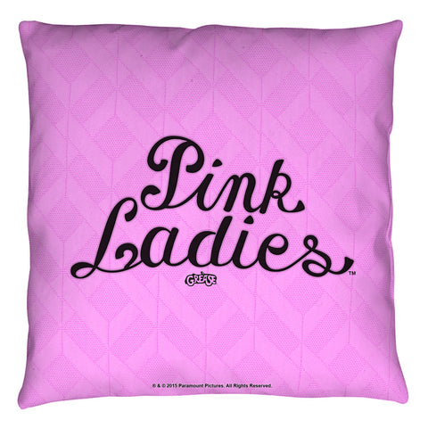 Grease/pink Ladies - Throw Pillow