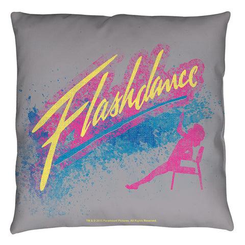 Flashdance/drop - Throw Pillow