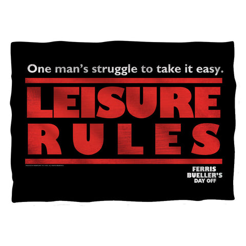 Ferris Bueller/struggle-pillow Case-white