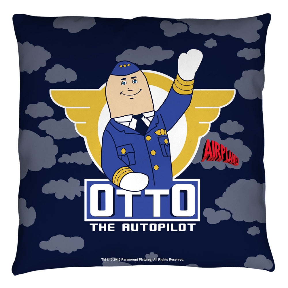 Airplane/otto - Throw Pillow