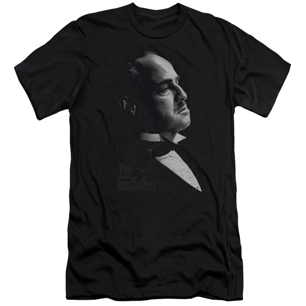 Godfather/graphic Vito-premuim Canvas Adult Slim Fit 30/1-black