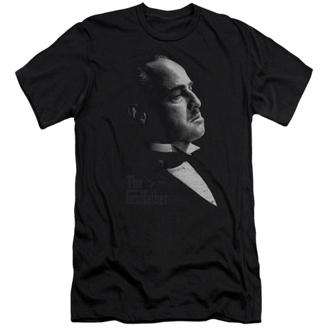 Godfather/graphic Vito-premuim Canvas Adult Slim Fit 30/1-black