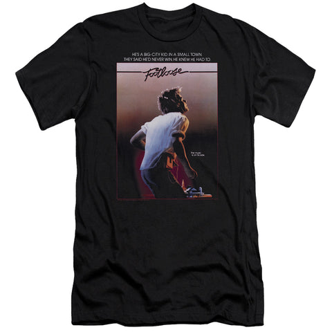 Footloose/poster-premuim Canvas Adult Slim Fit 30/1-black