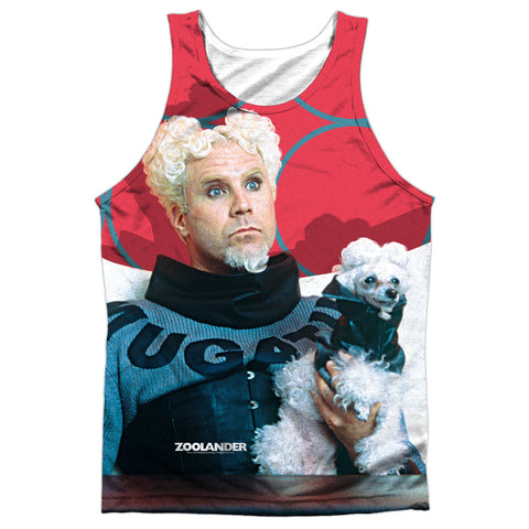 Zoolander/mugatu-adult 100% Poly Tank Top-white