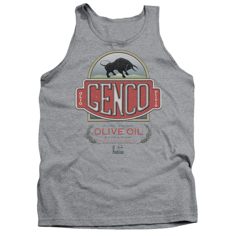 Godfather/genco Olive Oil-adult Tank-athletic Heather