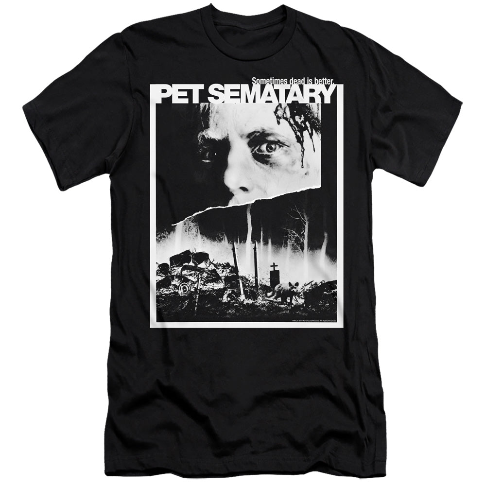 Pet Sematary/poster Art-s/s Adult 30/1-black