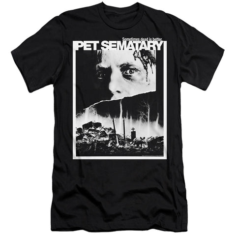 Pet Sematary/poster Art-s/s Adult 30/1-black