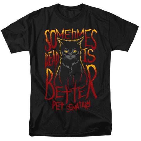 Pet Sematary/dead Is Better-s/s Adult 18/1-black