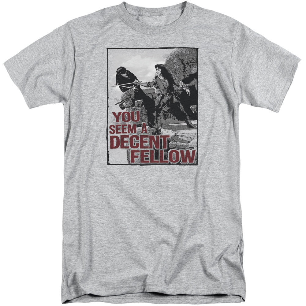 Princess Bride/fellow-s/s Adult Tall-athletic Heather