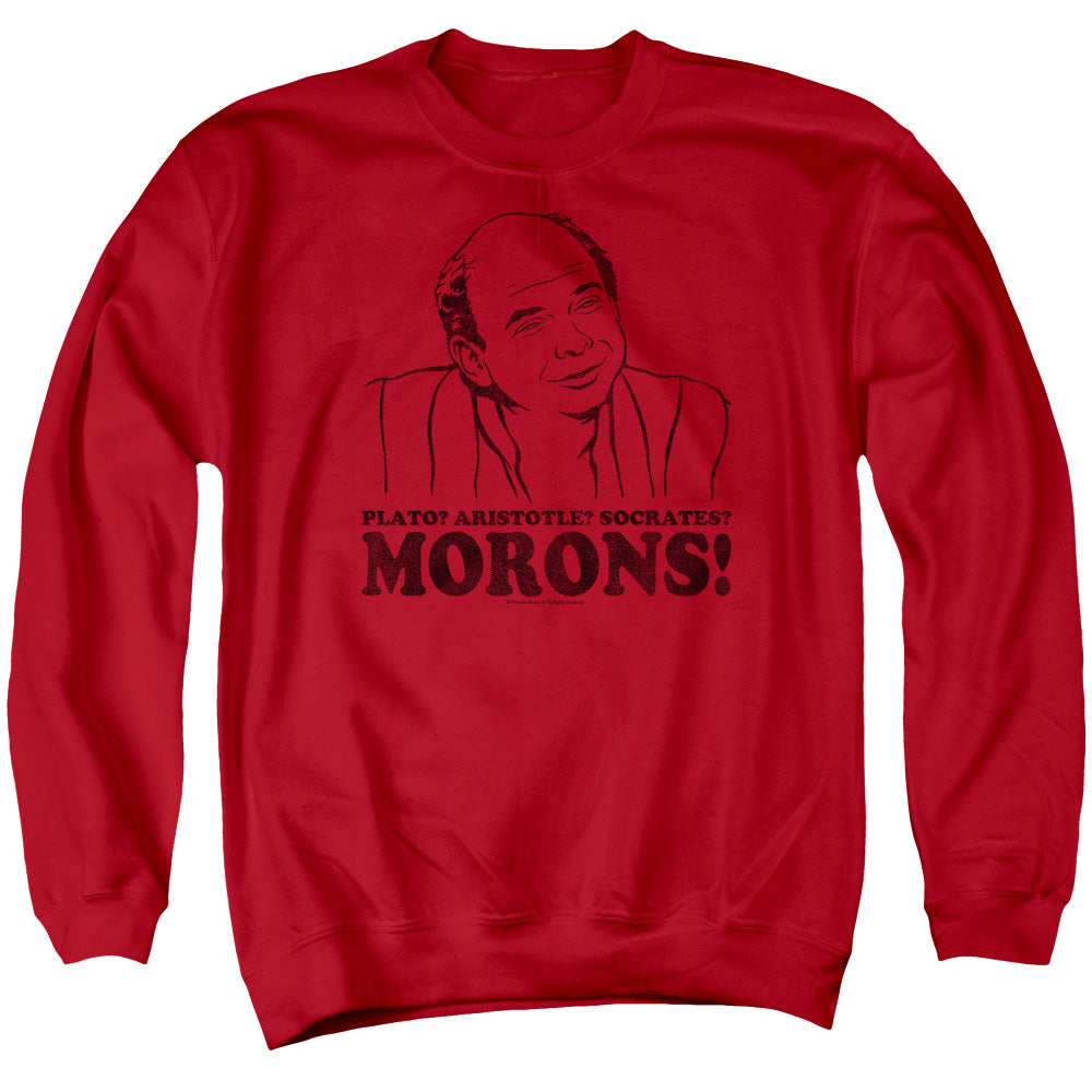 Princess Bride/morons - Adult Crewneck Sweatshirt - Red