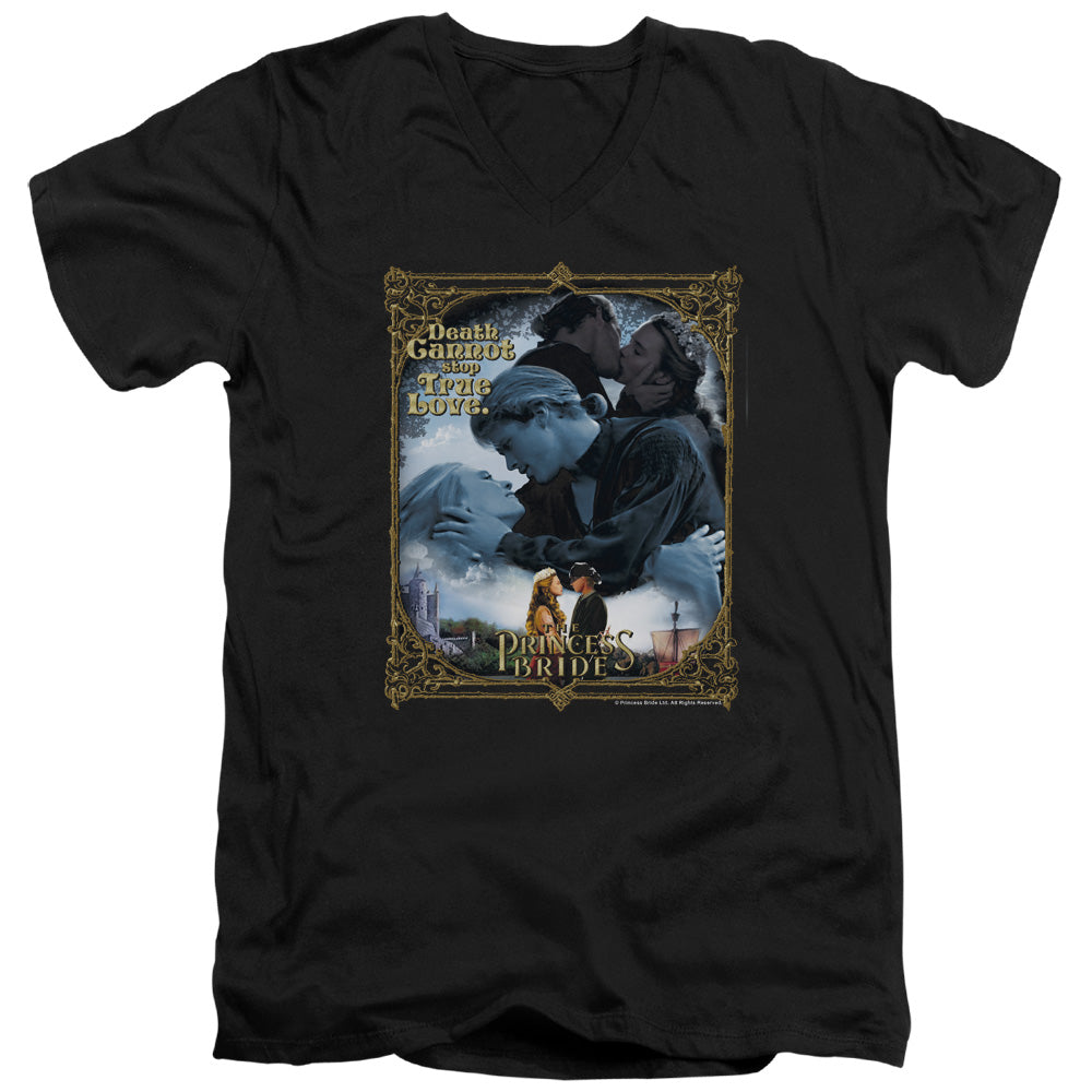 Princess Bride/timeless-s/s Adult V-neck 30/1-black