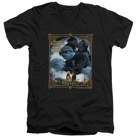 Princess Bride/timeless-s/s Adult V-neck 30/1-black