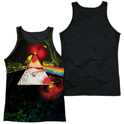Adult 100% Poly Tank Top Black Back
