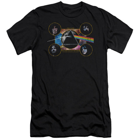 Pink Floyd/dark Side Heads-premuim Canvas Adult Slim Fit 30/1-black