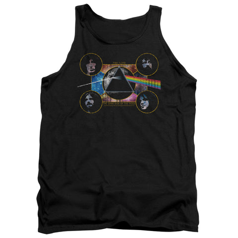 Pink Floyd/dark Side Heads-adult Tank-black