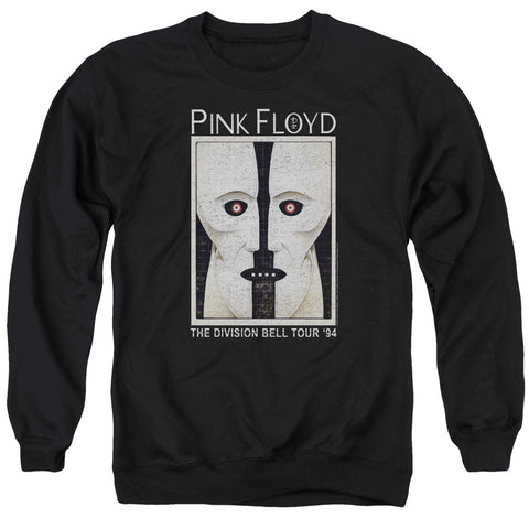 Pink Floyd/the Division Bell-adult Crewneck Sweatshirt-black