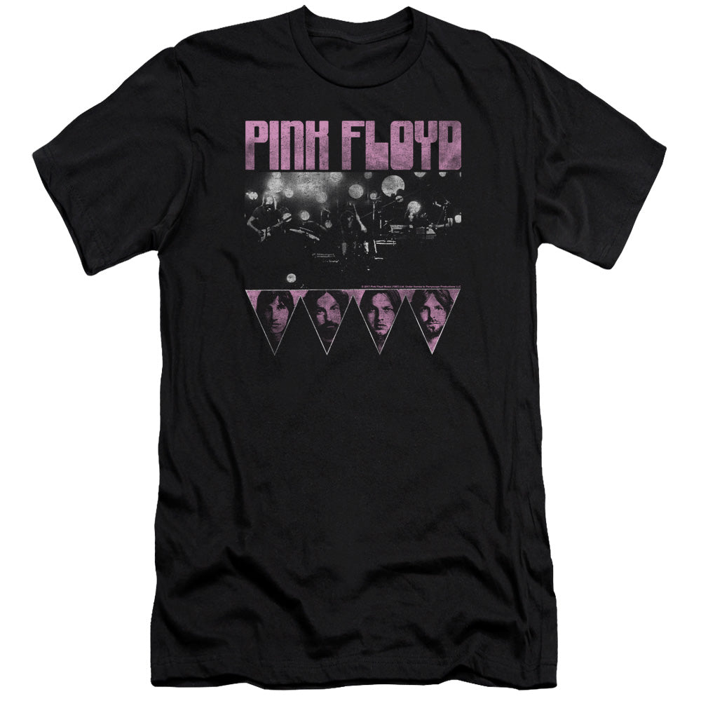 Pink Floyd/pink Four-s/s Adult 30/1-black
