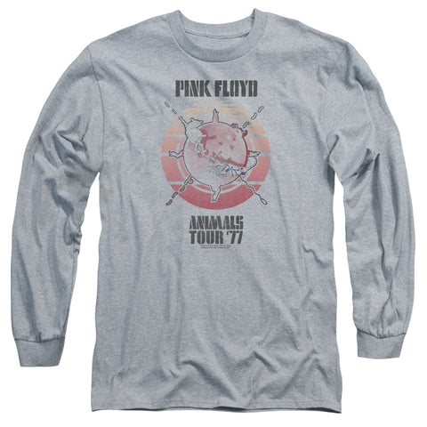 Pink Floyd/animals Tour 77-l/s Adult 18/1-athletic Heather