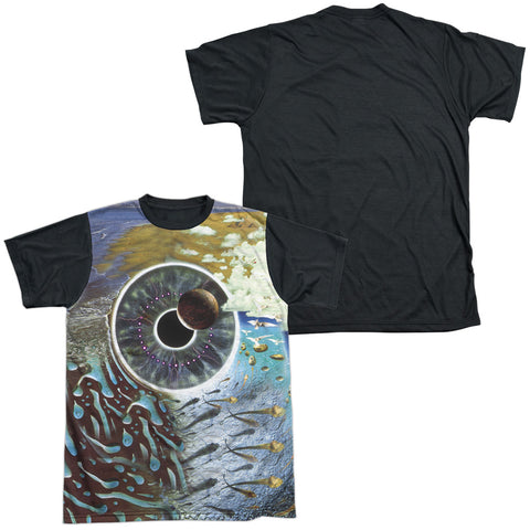 Pink Floyd/pulse-s/s Adult White Front Black Back  -white