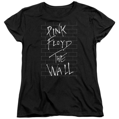 Roger Waters/the Wall 2-s/s Womens Tee-black