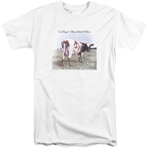 Pink Floyd/atom Heart Mother-s/s Adult Tall 18/1-white