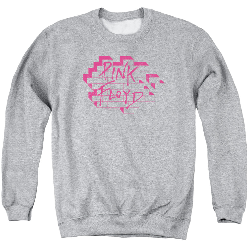 Roger Waters/wall Logo-adult Crewneck Sweatshirt-athletic Heather