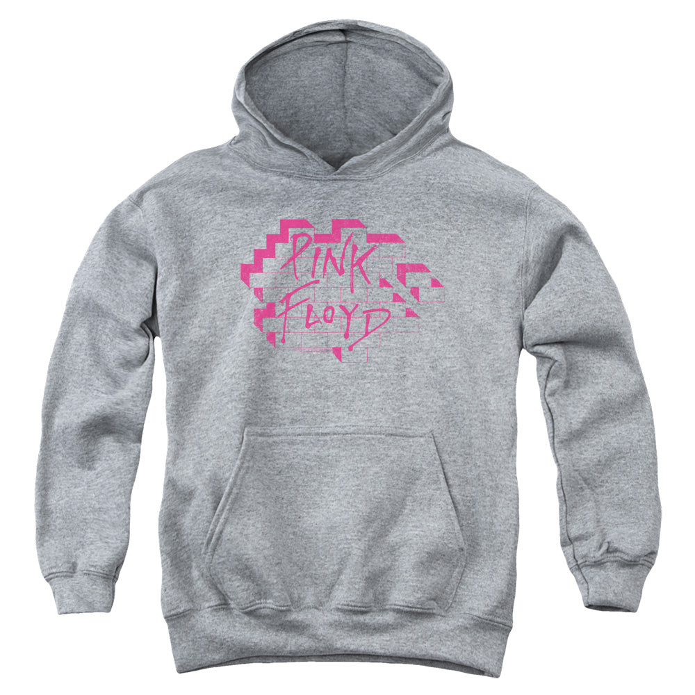 Roger Waters/wall Logo-youth Pull-over Hoodie-athletic Heather
