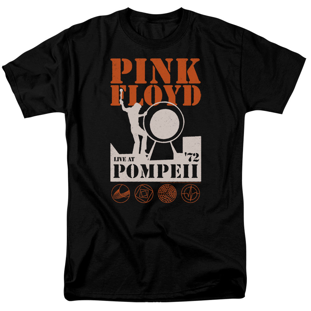 Pink Floyd/pompeii-s/s Adult 18/1-black
