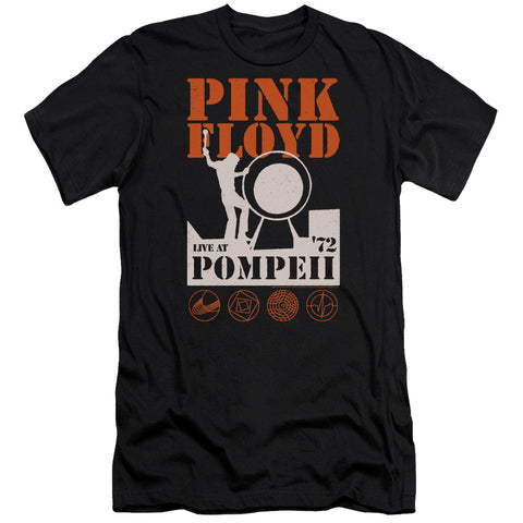 Pink Floyd/pompeii-s/s Adult 30/1-black