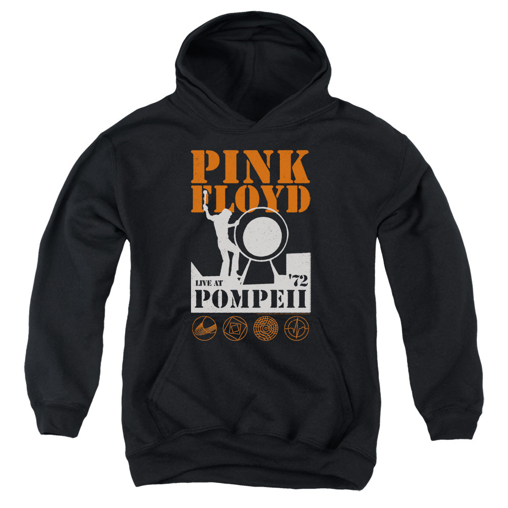Pink Floyd/pompeii-youth Pull-over Hoodie-black