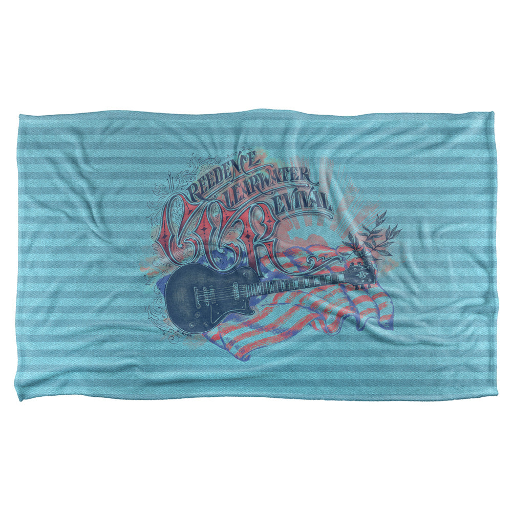 Creedence Clearwater Revival/americana-silky Touch Blanket-white