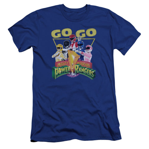 Power Rangers/go Go-premuim Canvas Adult Slim Fit 30/1-royal Blue