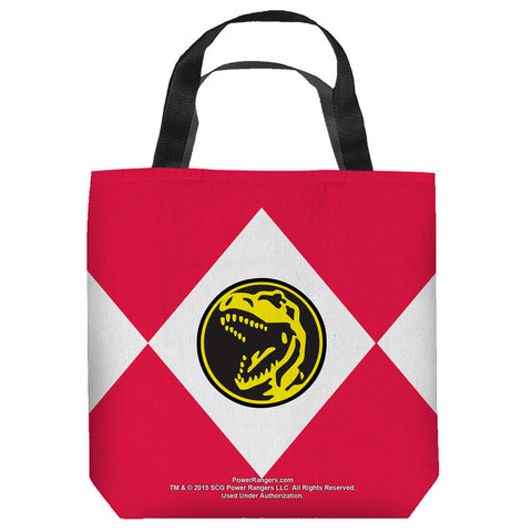 POWER RANGERS- RED RANGER - TOTE BAG - 16x16
